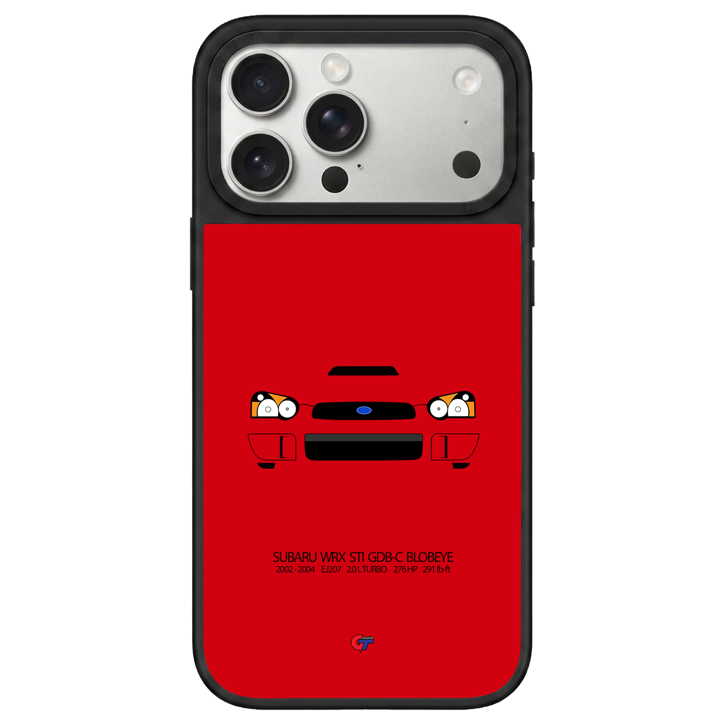 Subaru WRX STI GDB-C (Blobeye) iPhone Case