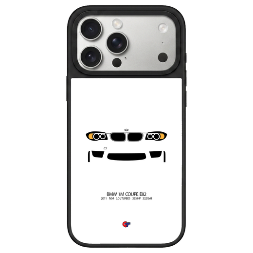 BMW 1M E82 iPhone Case-White-GTmotive Cases