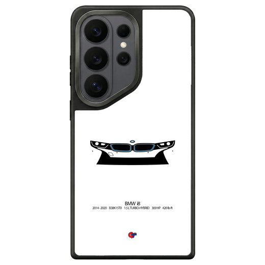 BMW i8 Samsung Case-White-GTmotive Cases