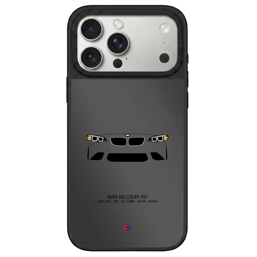 BMW M2 F87 iPhone Case-Gray-GTmotive Cases