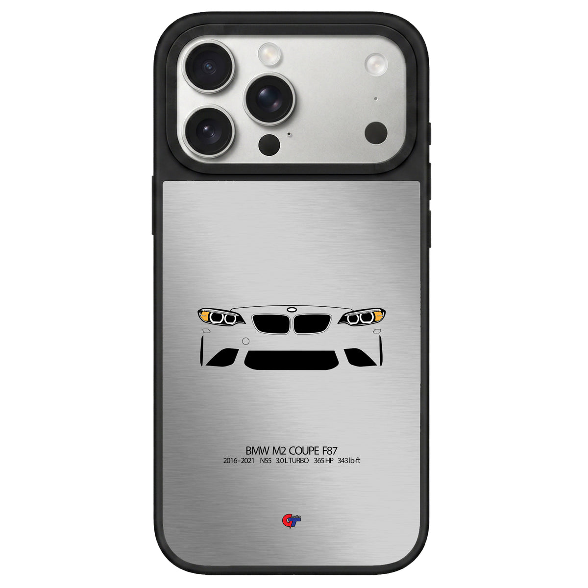 BMW M2 F87 iPhone Case-Silver-GTmotive Cases