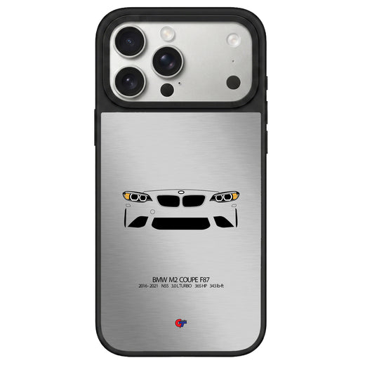 BMW M2 F87 iPhone Case-Silver-GTmotive Cases
