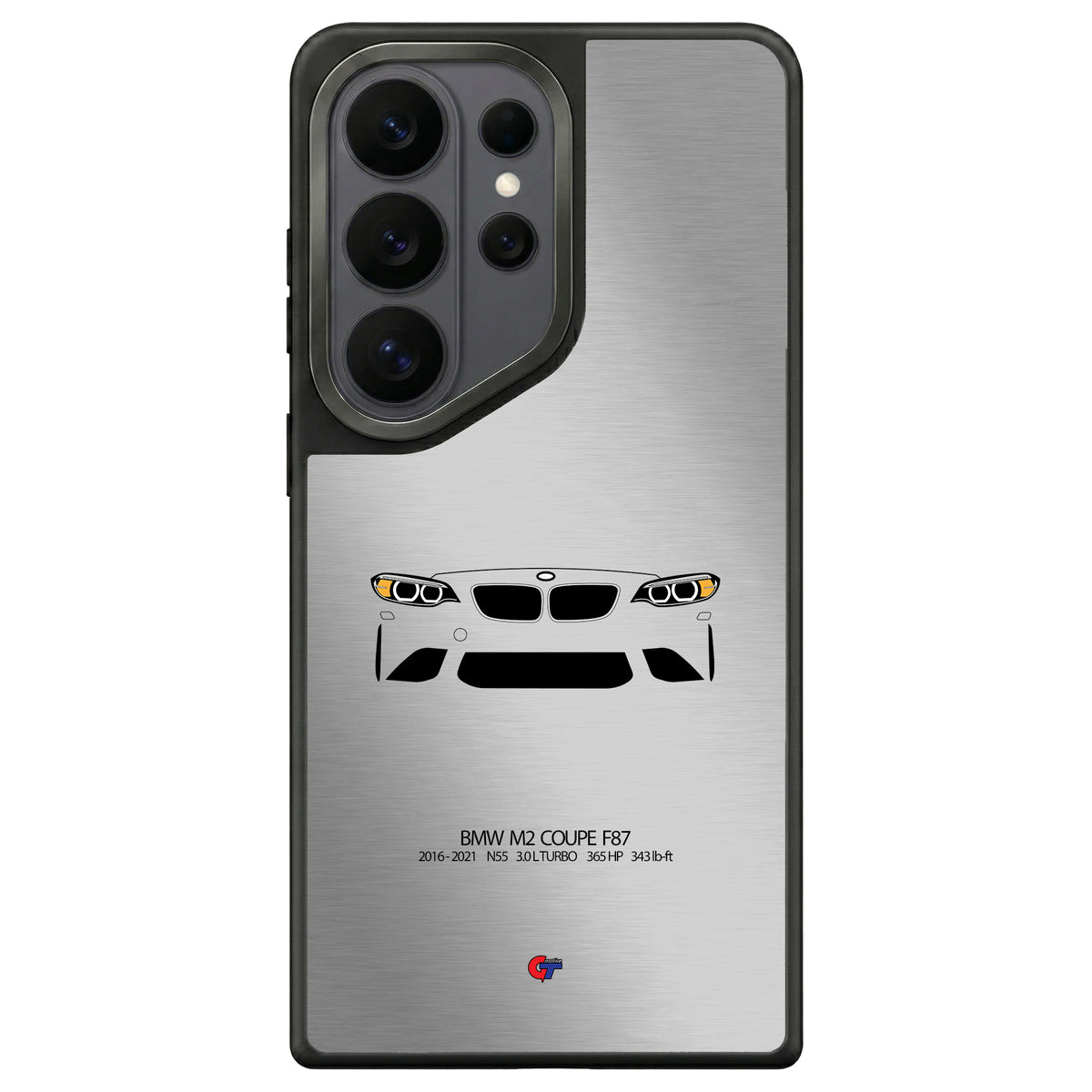 BMW M2 F87 Samsung Case-Silver-GTmotive Cases
