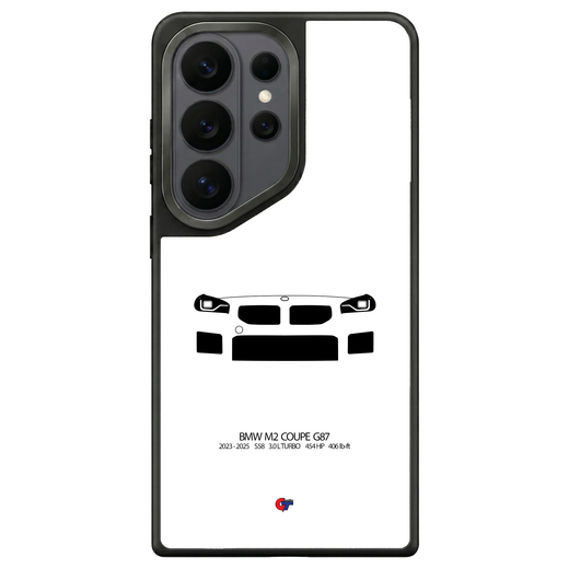 BMW M2 G87 Samsung Case-White-GTmotive Cases