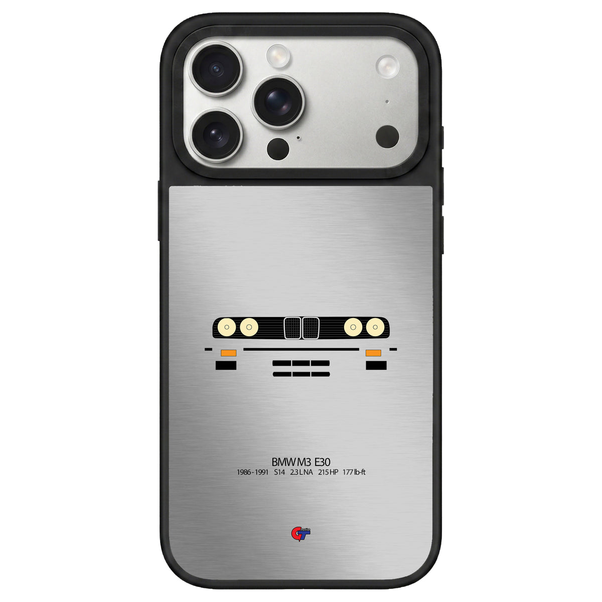 BMW M3 E30 iPhone Case-Silver-GTmotive Cases