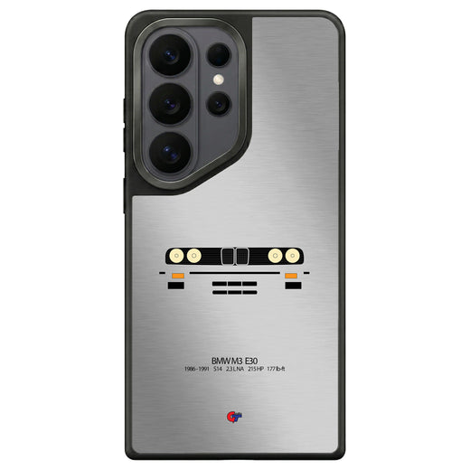 BMW M3 E30 Samsung Case-Silver-GTmotive Cases
