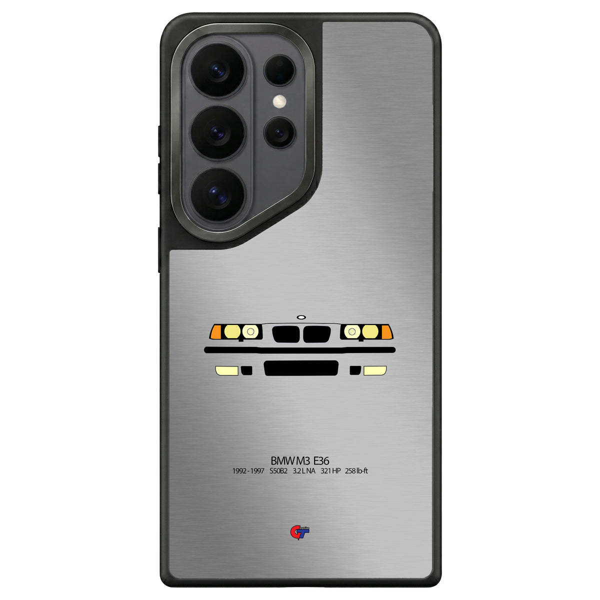 BMW M3 E36 Samsung Case-Silver-GTmotive Cases
