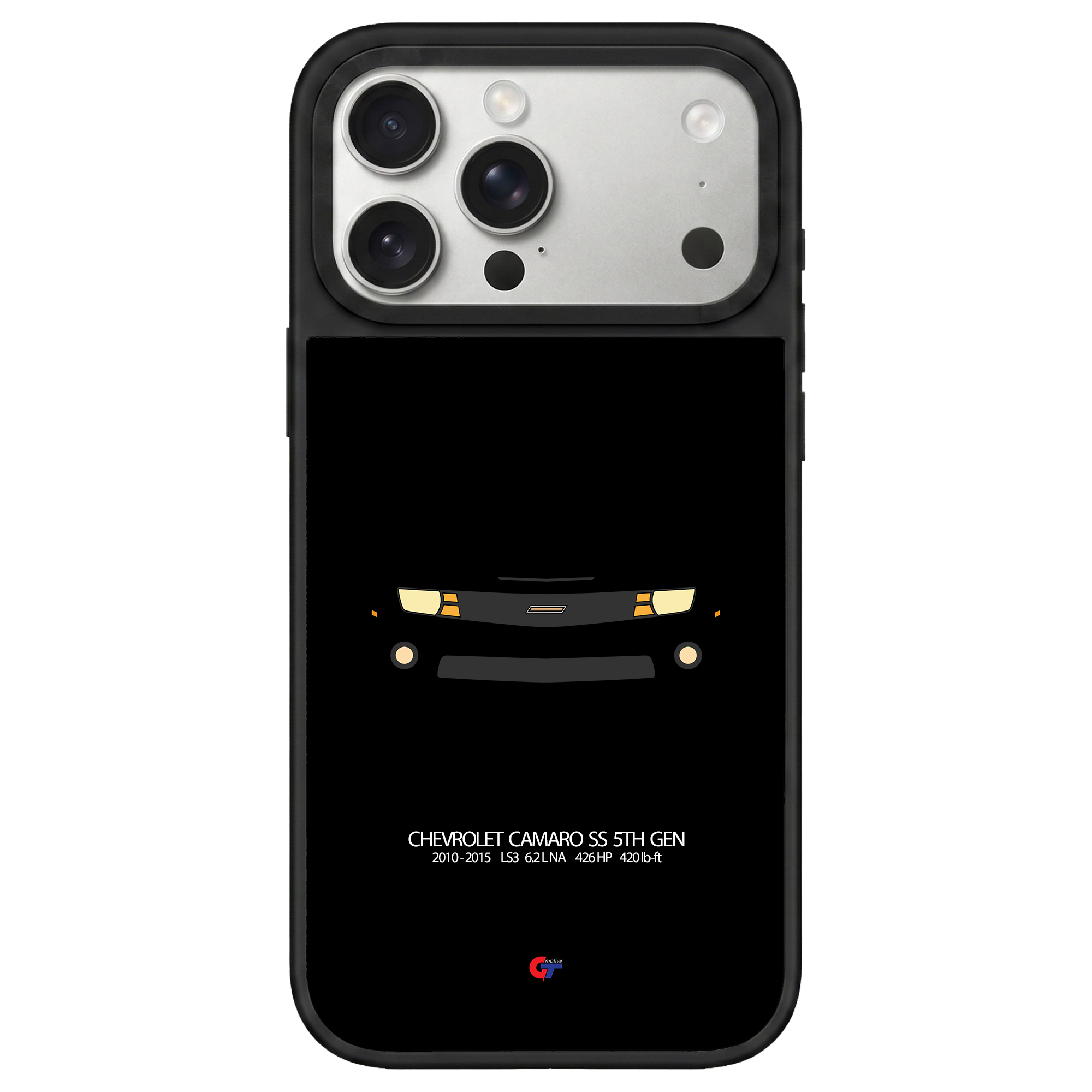 Chevrolet Camaro SS 5th Gen iPhone Case-Black-GTmotive Cases