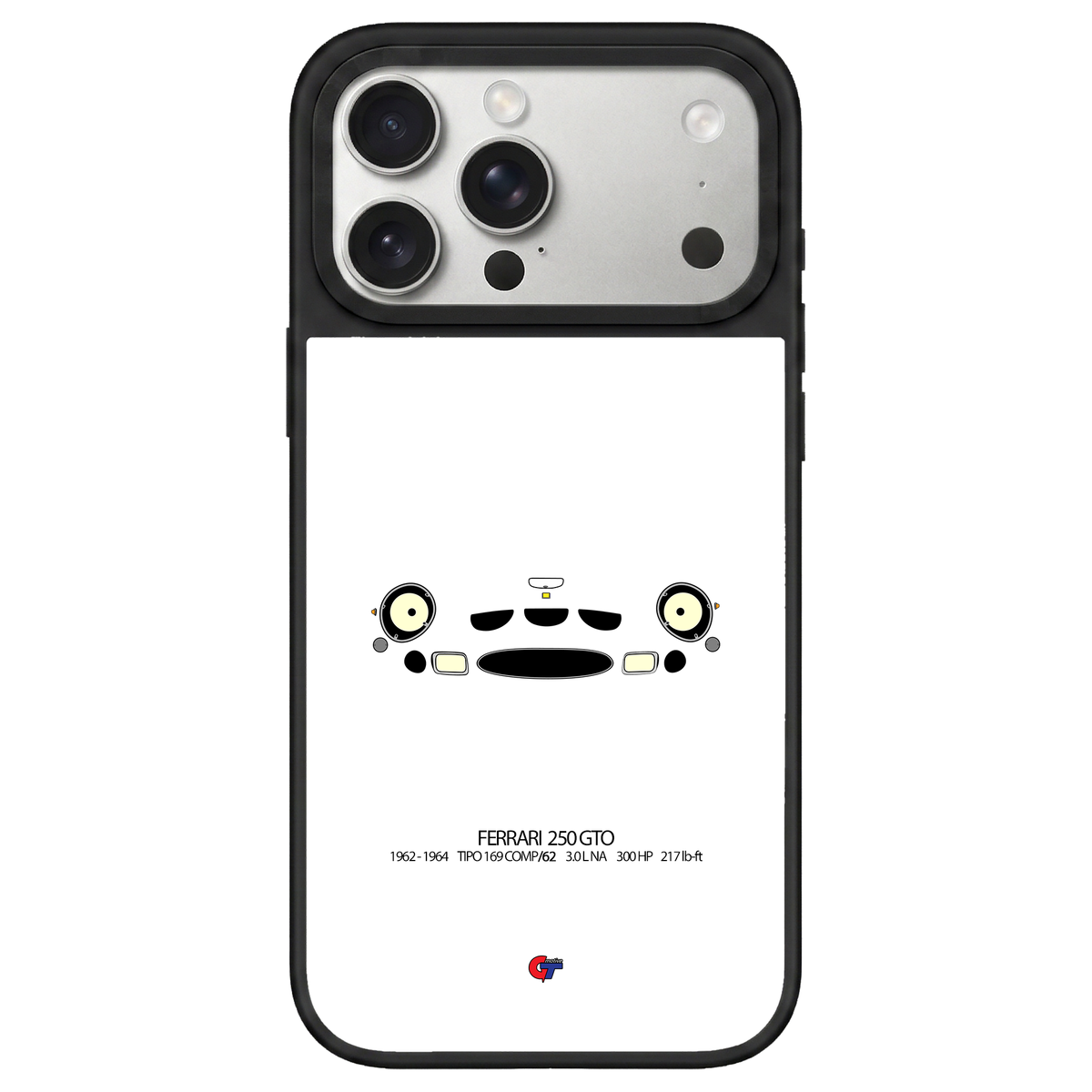 Ferrari 250 GTO iPhone Case-White-GTmotive Cases