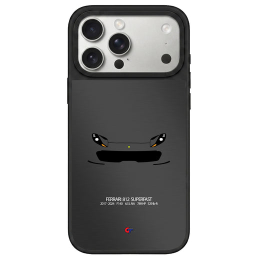 Ferrari 812 Superfast iPhone Case-Gray-GTmotive Cases
