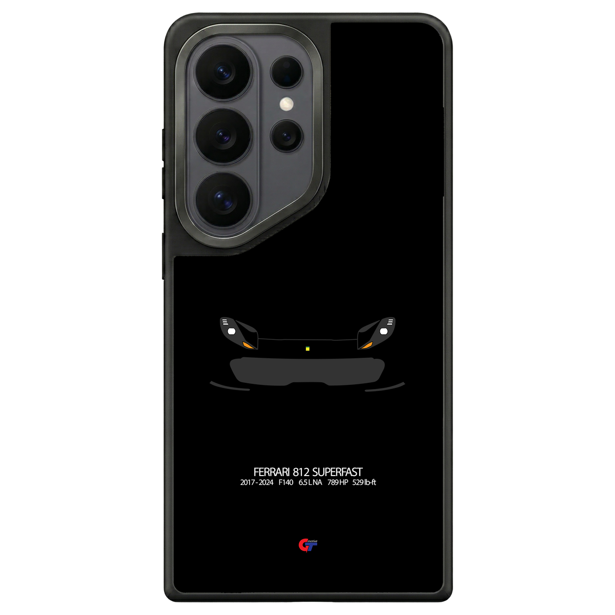 Ferrari 812 Superfast Samsung Case-Black-GTmotive Cases