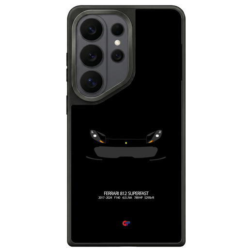 Ferrari 812 Superfast Samsung Case-Black-GTmotive Cases