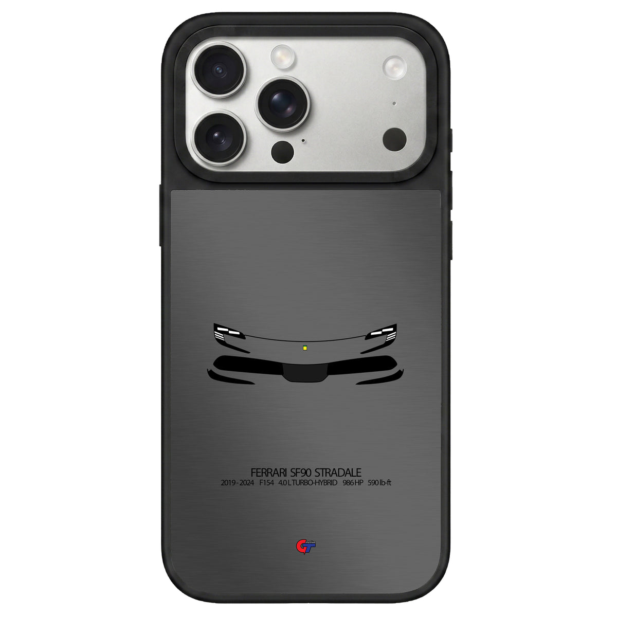 Ferrari SF90 Stradale iPhone Case-Gray-GTmotive Cases