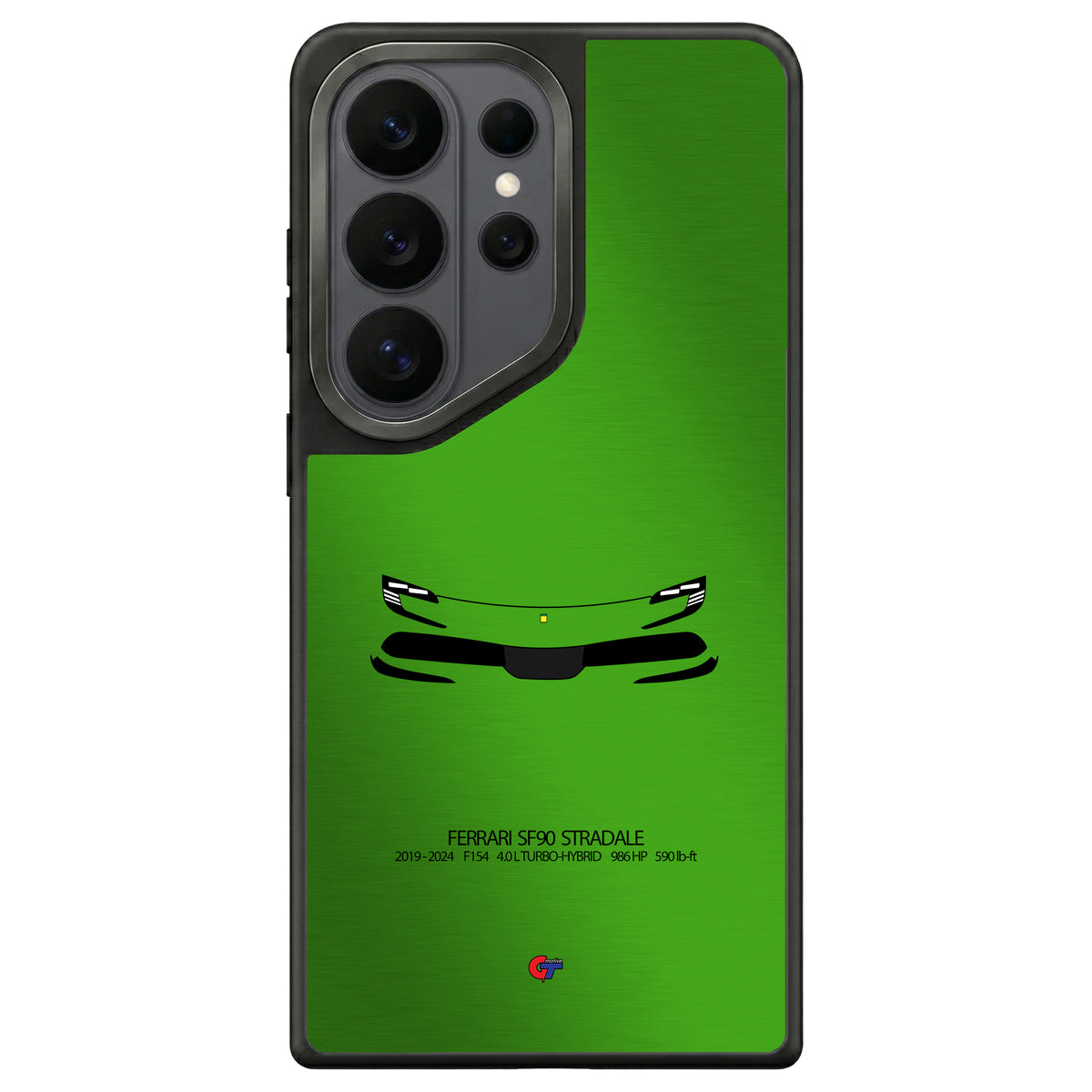 Ferrari SF90 Stradale Samsung Case-Green-GTmotive Cases