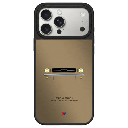 Ford Mustang 1 iPhone Case-Bronze-GTmotive Cases