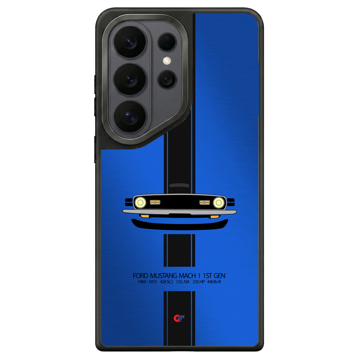 Ford Mustang 1 Mach 1 Samsung Case-Blue-GTmotive Cases