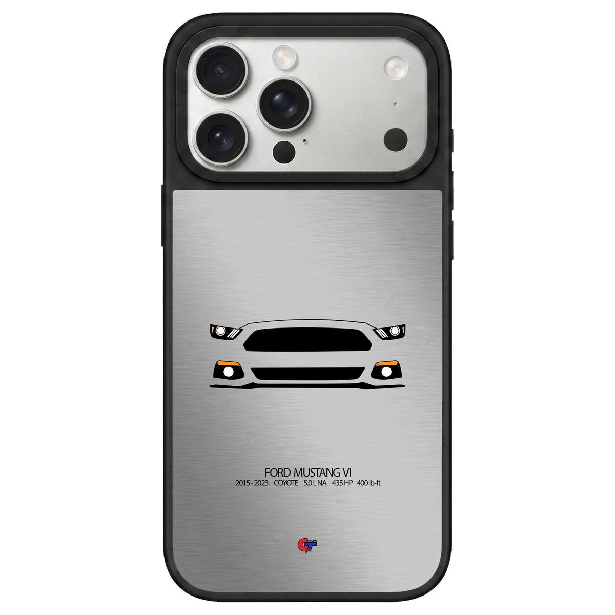 Ford Mustang VI iPhone Case-Silver-GTmotive Cases