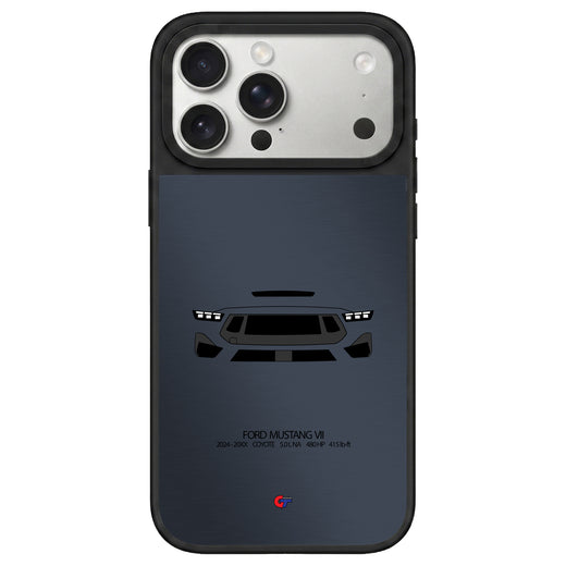 Ford Mustang VII iPhone Case-Blue Grey-GTmotive Cases