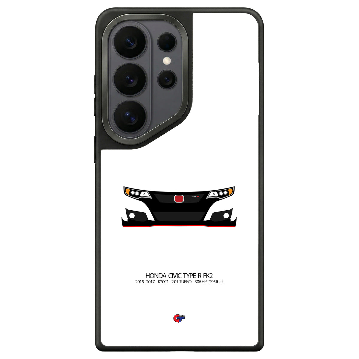 Honda Civic Type R FK2 Samsung Case-White-GTmotive Cases