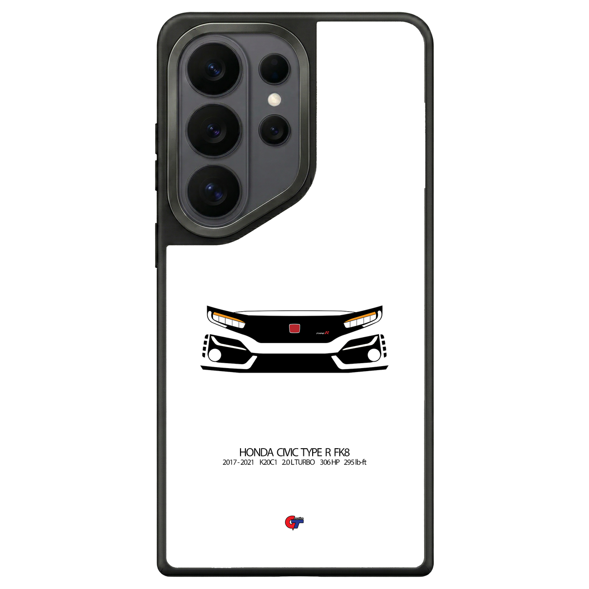 Honda Civic Type R FK8 Samsung Case-White-GTmotive Cases