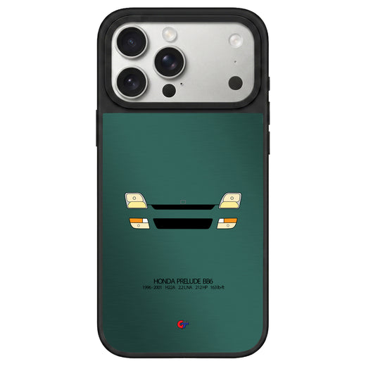 Honda Prelude 5th Gen iPhone Case-Green-GTmotive Cases