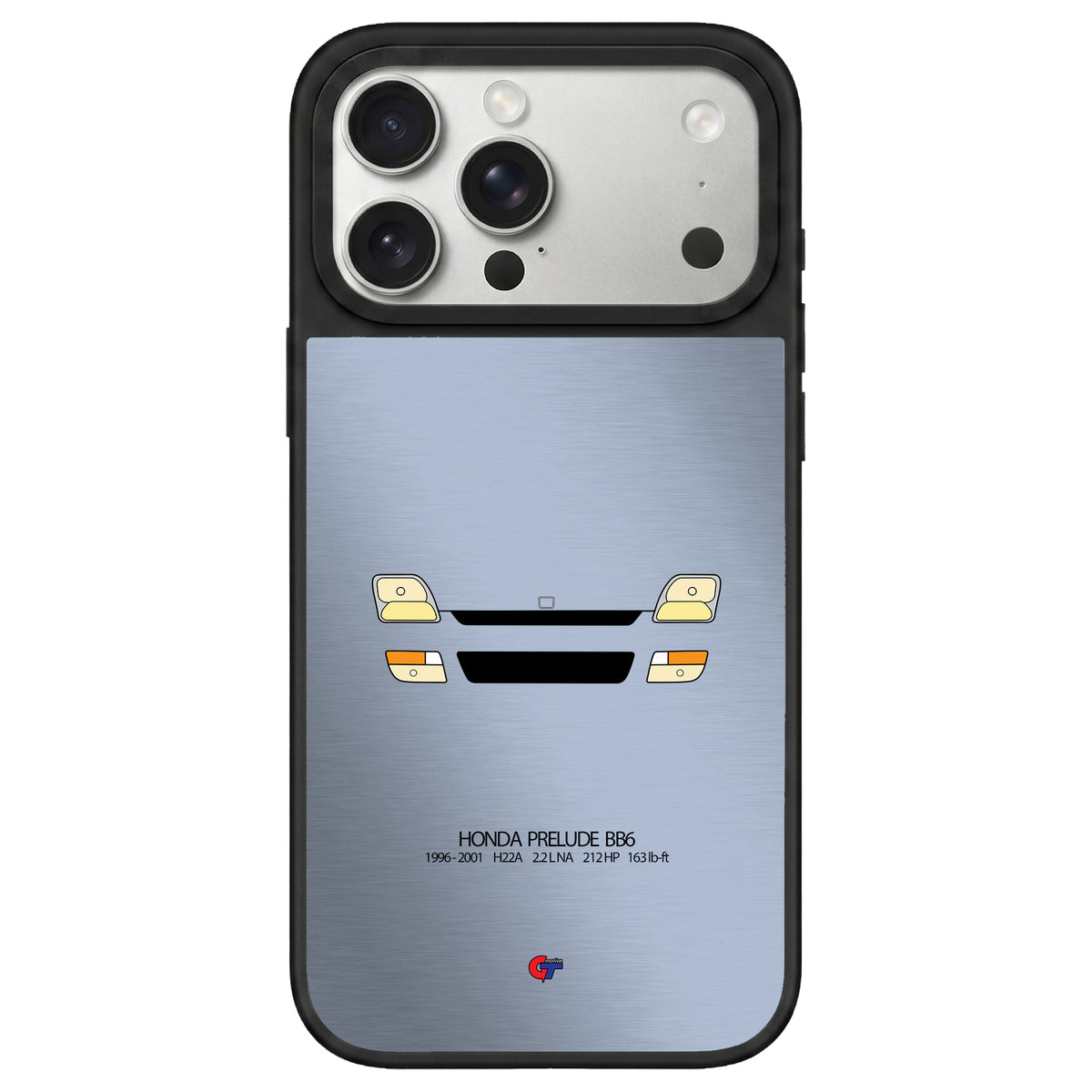 Honda Prelude 5th Gen iPhone Case-Light Blue-GTmotive Cases