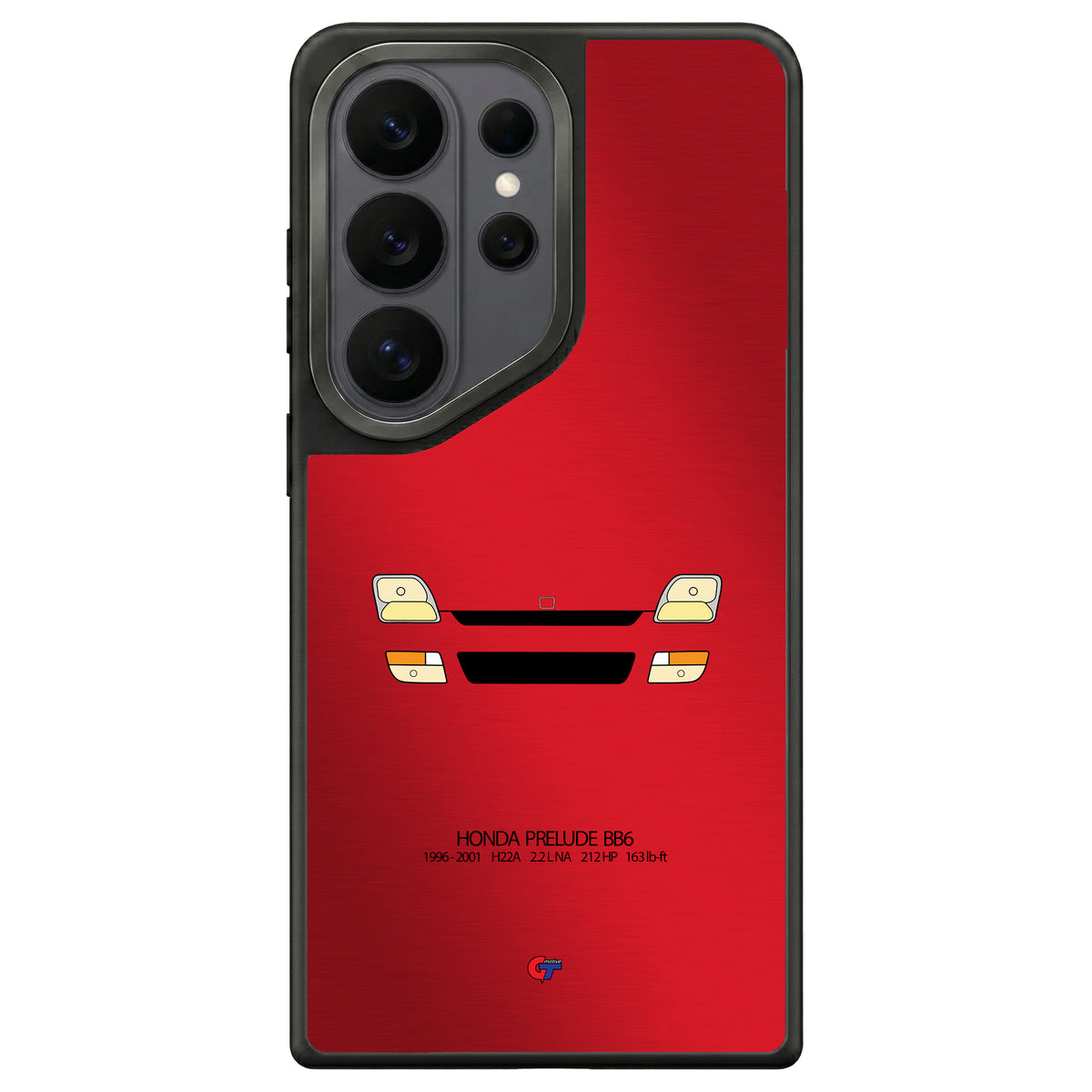 Honda Prelude 5th Gen Samsung Case-Red-GTmotive Cases