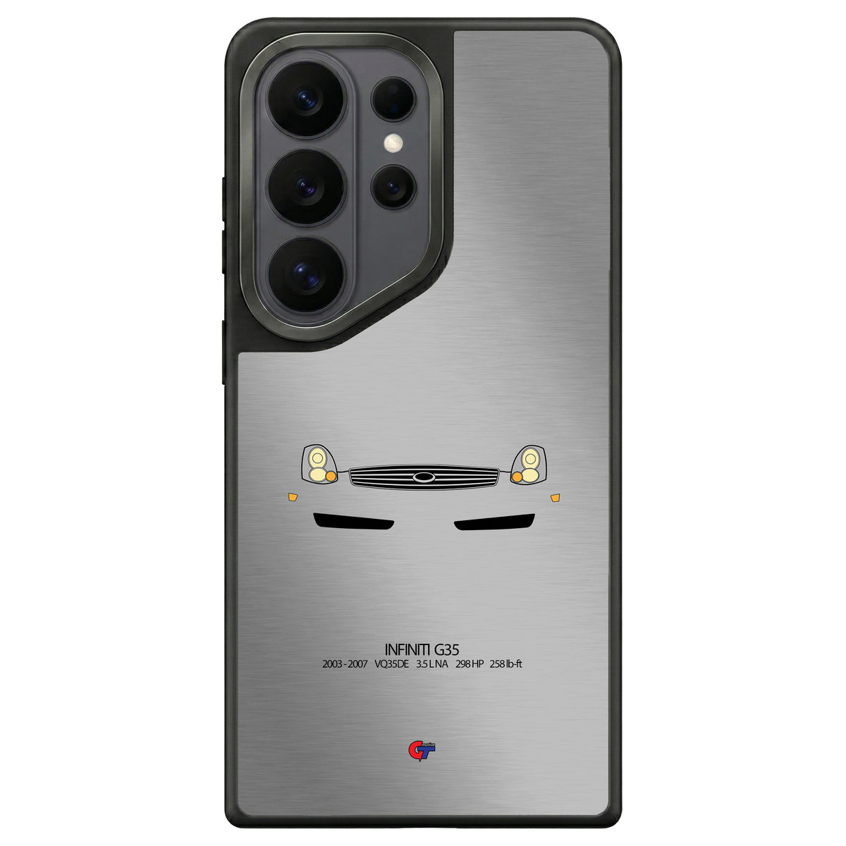 Infiniti G35 Samsung Case-Silver-GTmotive Cases