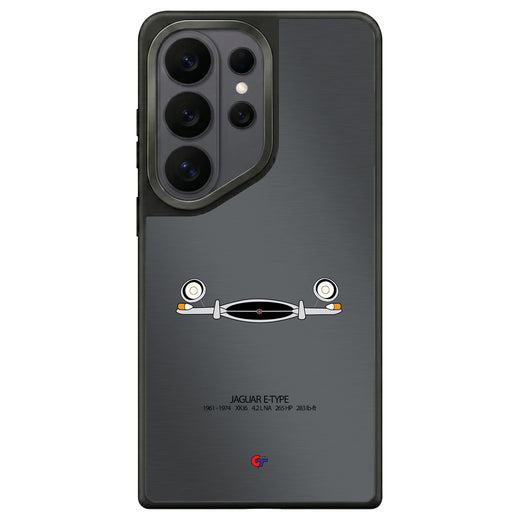 Jaguar E-Type Samsung Case-Gray-GTmotive Cases