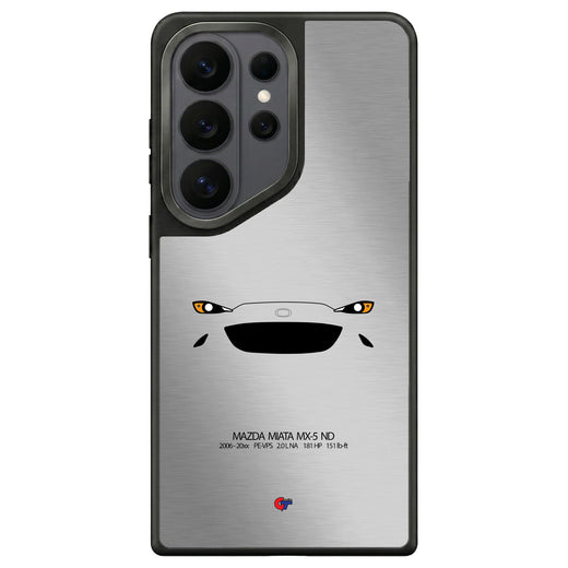 Mazda MX-5 Miata ND Samsung Case-Silver-GTmotive Cases