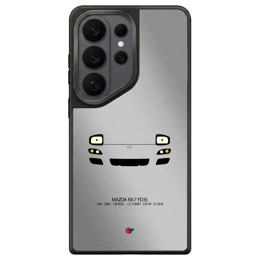 Mazda RX-7 FD3S Samsung Case-Silver-GTmotive Cases
