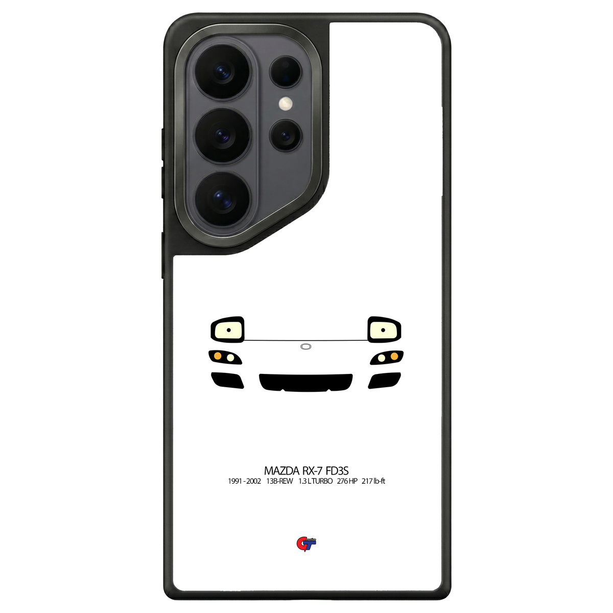 Mazda RX-7 FD3S Samsung Case-White-GTmotive Cases