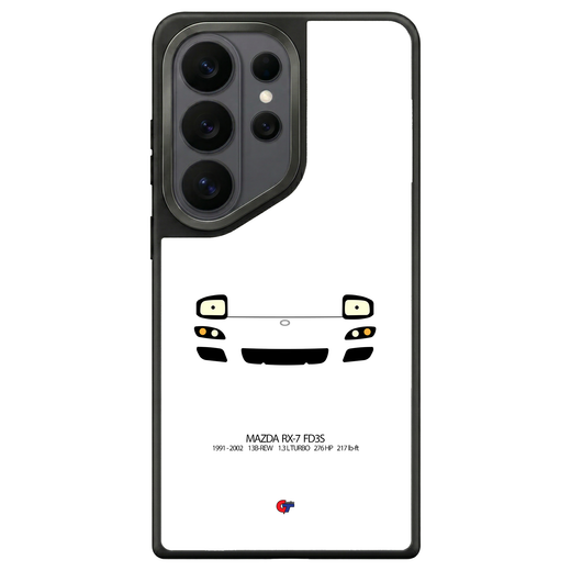 Mazda RX-7 FD3S Samsung Case-White-GTmotive Cases