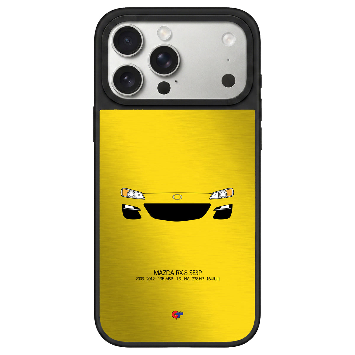 Mazda RX-8 SE3P iPhone Case-Yellow-GTmotive Cases