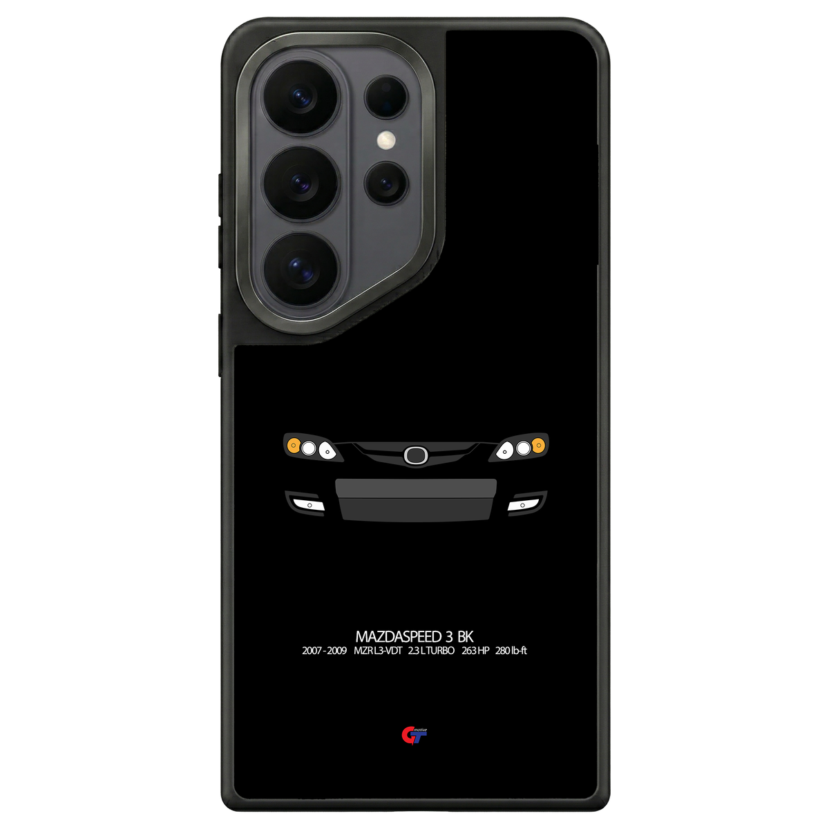 Mazdaspeed 3 BK Samsung Case-Black-GTmotive Cases