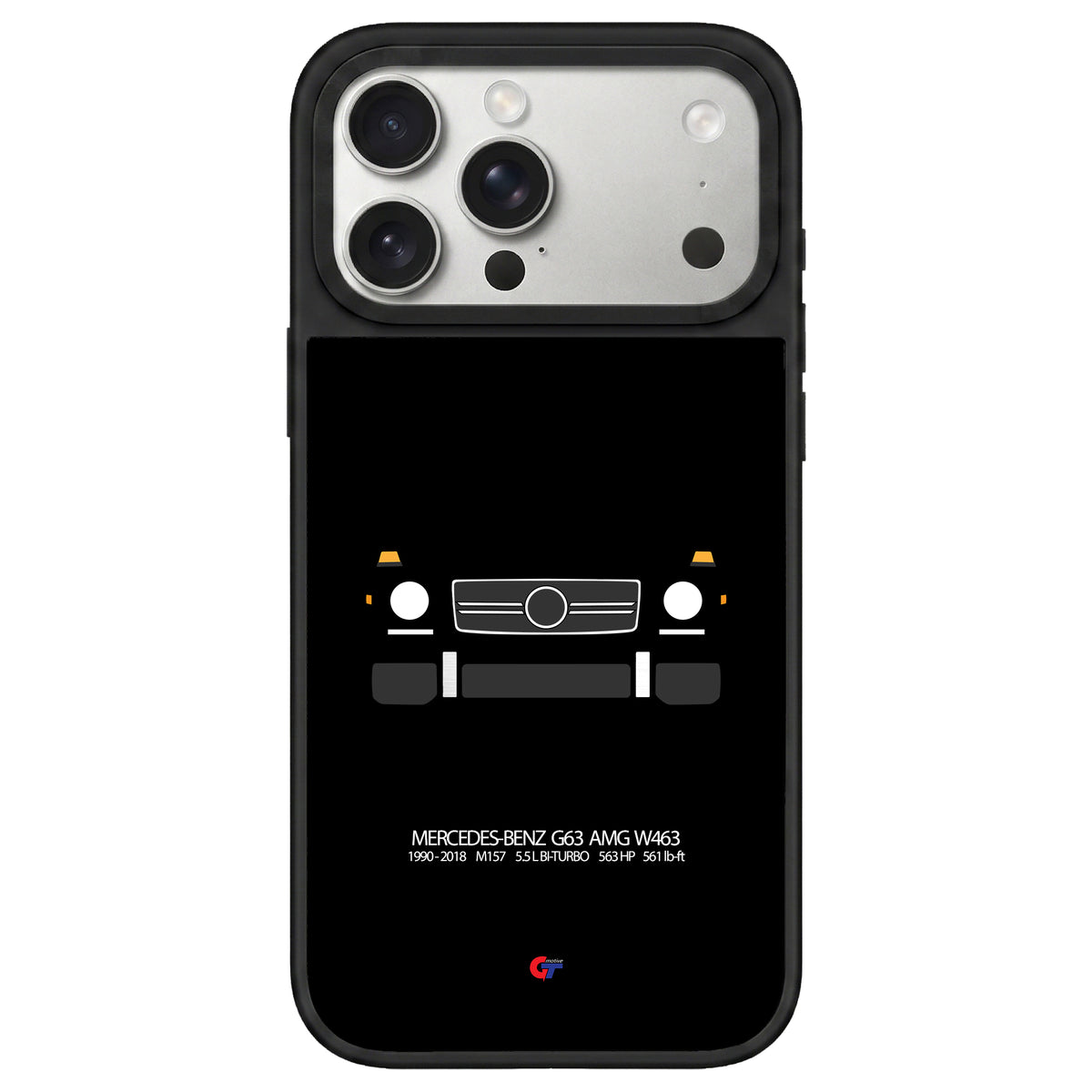 Mercedes-Benz G63 AMG W463 1st Gen iPhone Case-Black-GTmotive Cases