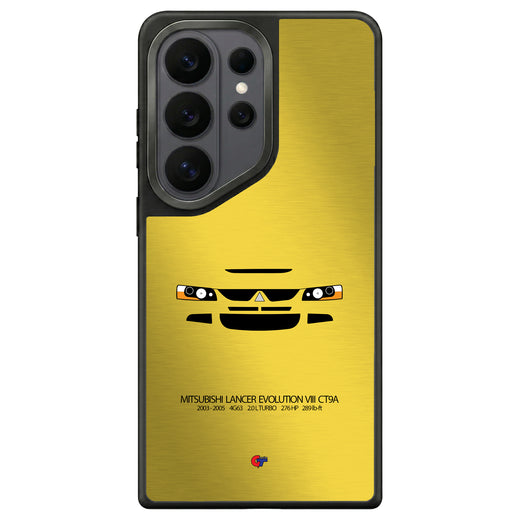 Mitsubishi Lancer Evolution VIII Samsung Case-Yellow-GTmotive Cases