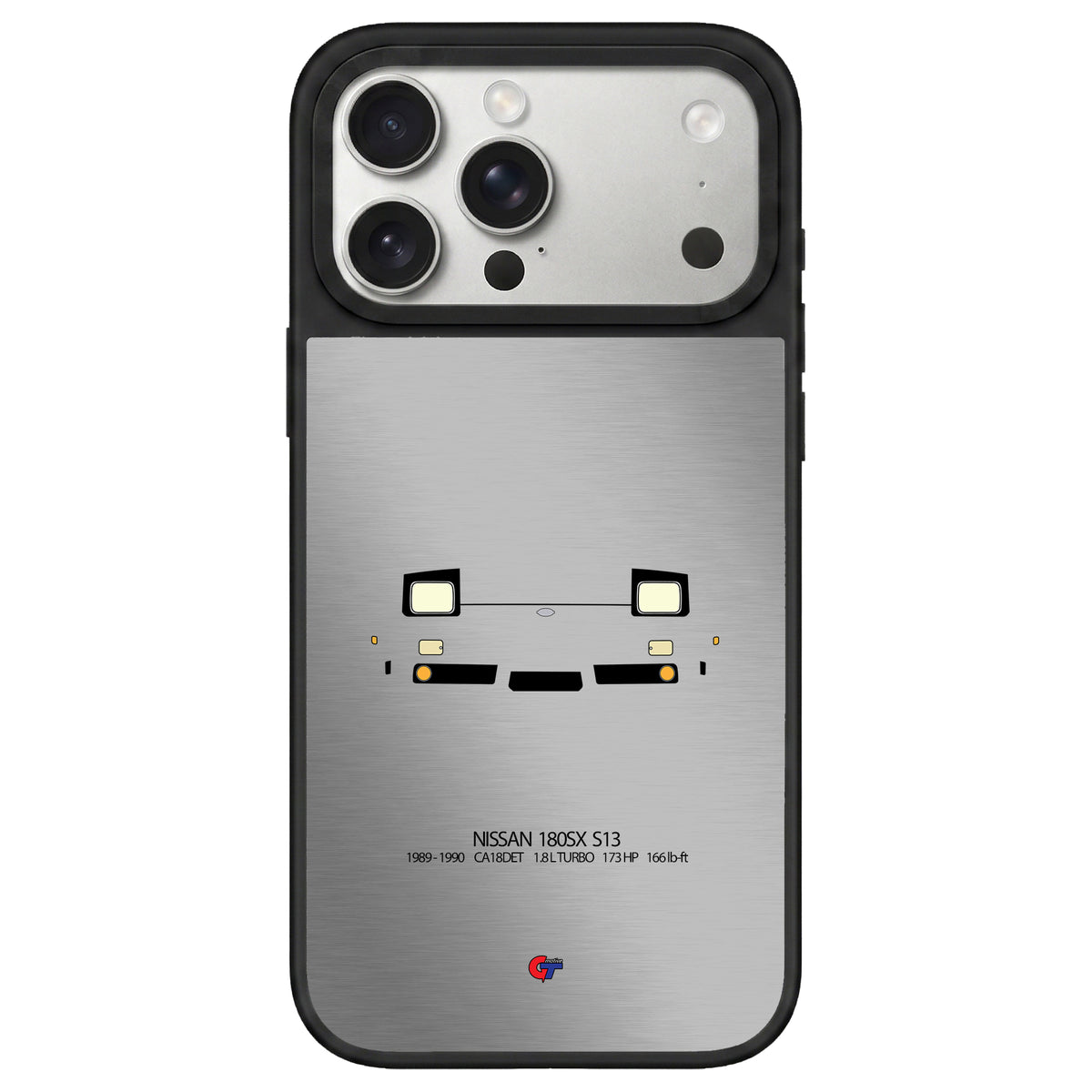 Nissan 180SX iPhone Case-Silver-GTmotive Cases