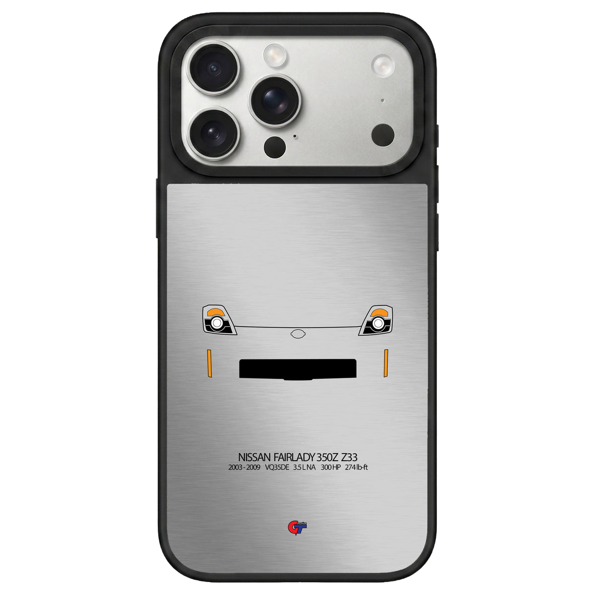 Nissan Fairlady 350Z Z33 iPhone Case-Silver-GTmotive Cases