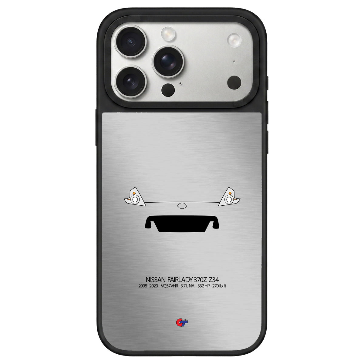 Nissan Fairlady 370Z Z34 iPhone Case-Silver-GTmotive Cases