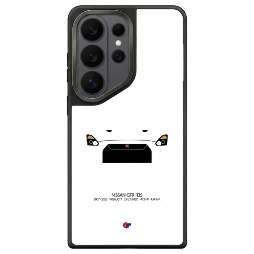 Nissan GTR R35 Samsung Case-White-GTmotive Cases