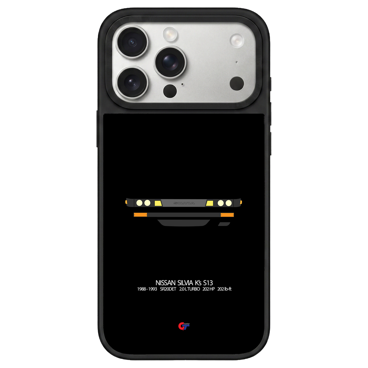 Nissan Silvia S13 iPhone Case-Black-GTmotive Cases