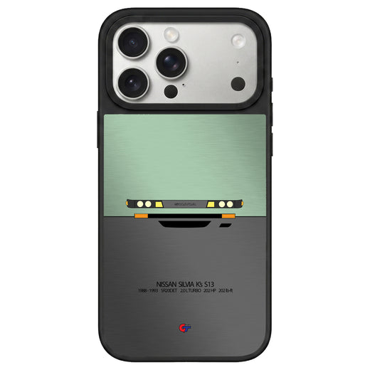 Nissan Silvia S13 iPhone Case-Green-GTmotive Cases