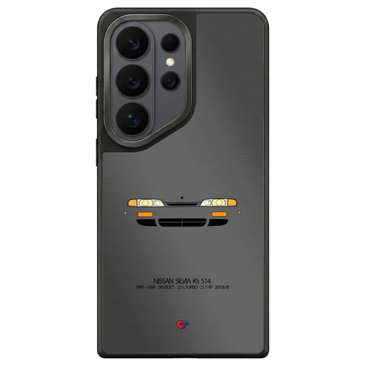 Nissan Silvia S14 Samsung Case-Gray-GTmotive Cases