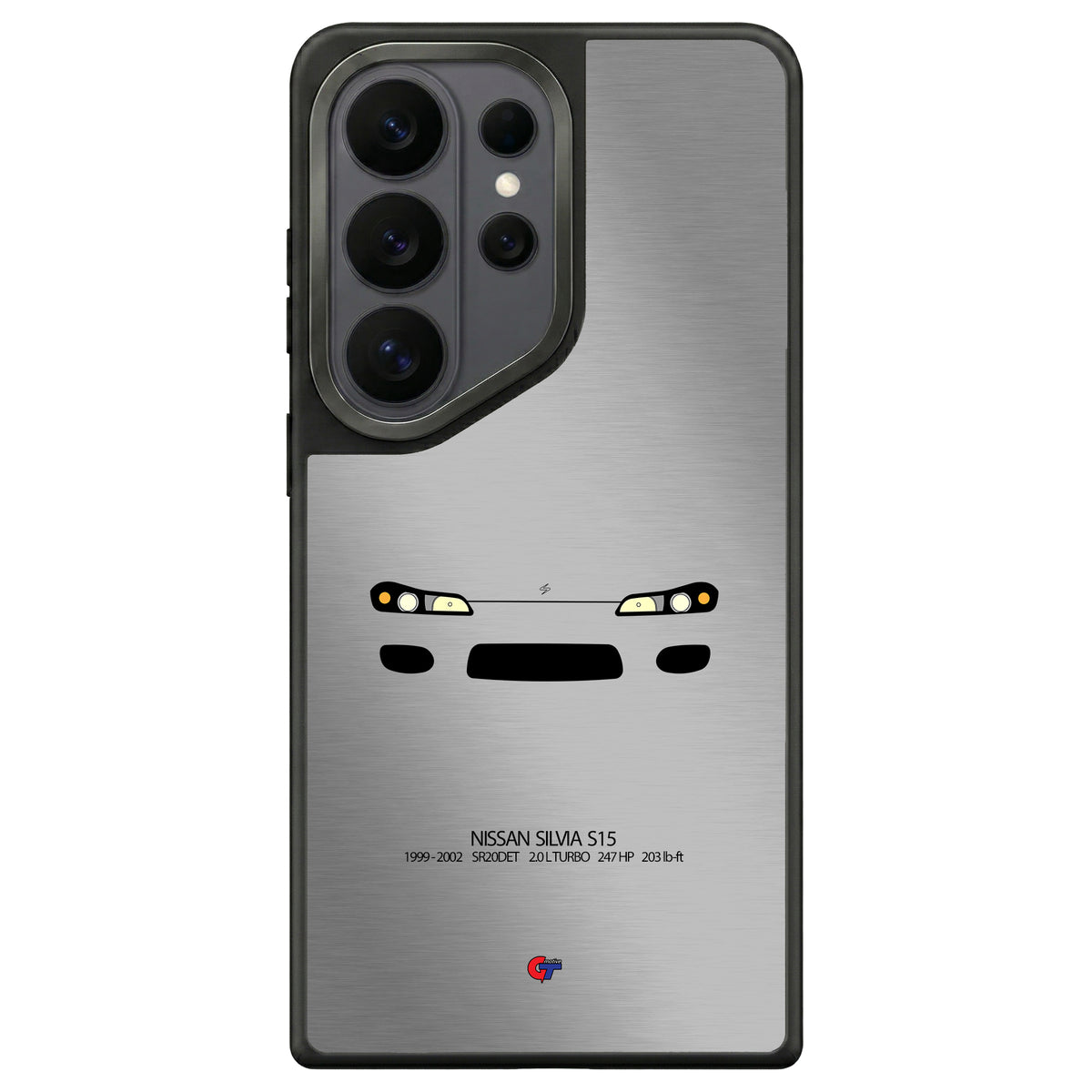 Nissan Silvia S15 Samsung Case-Silver-GTmotive Cases