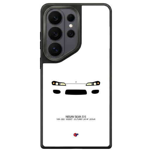 Nissan Silvia S15 Samsung Case-White-GTmotive Cases
