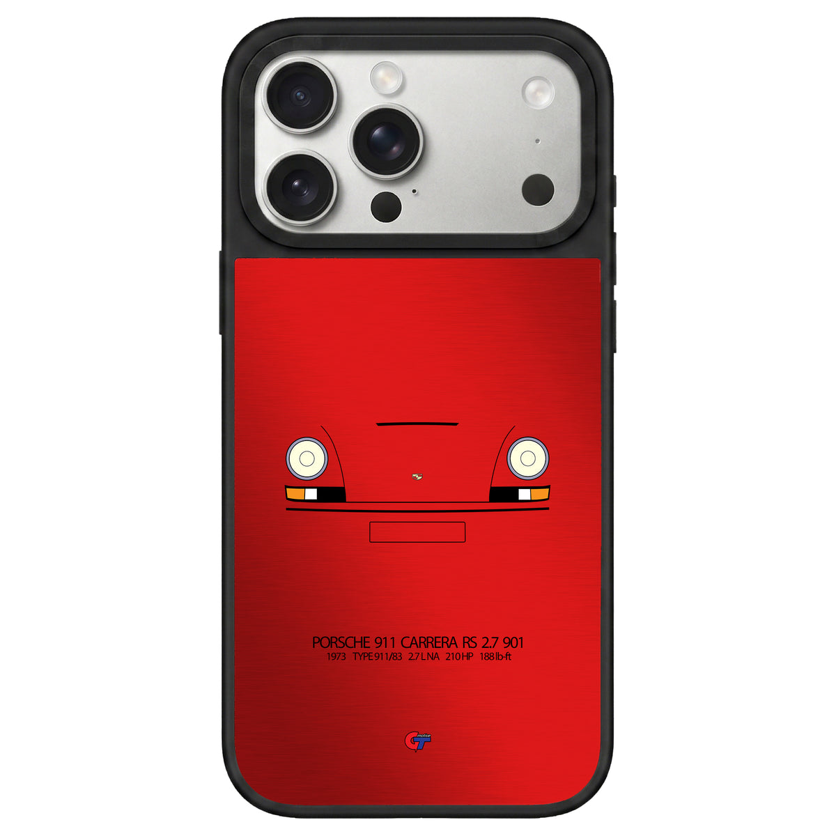Porsche 911 Carrera RS 2.7 901 iPhone Case-Red-GTmotive Cases