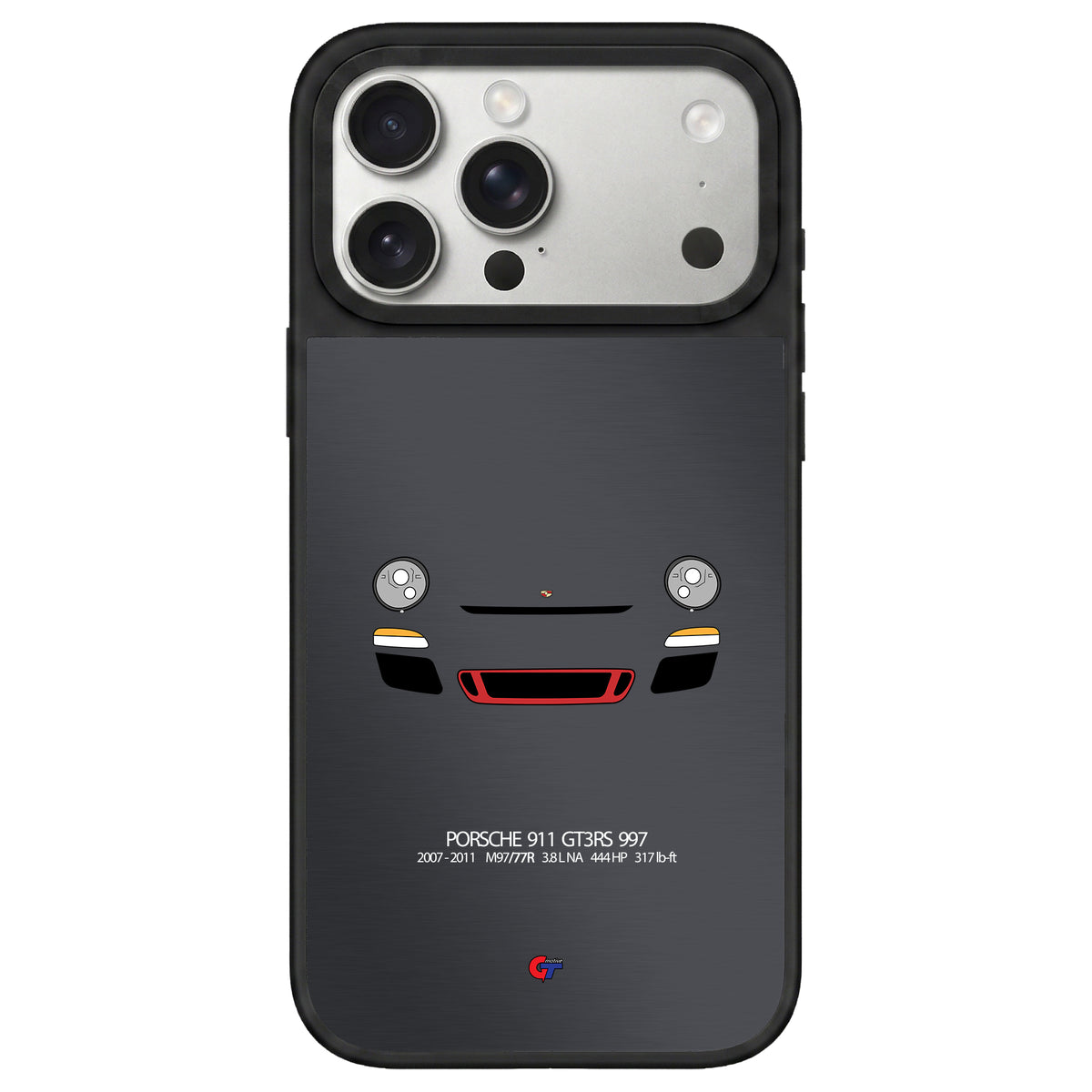 Porsche 911 GT3RS 997 iPhone Case-Gray-GTmotive Cases