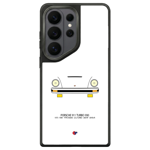 Porsche 911 Turbo 930 Samsung Case-White-GTmotive Cases