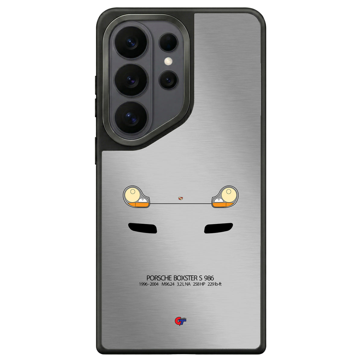 Porsche Boxster 986 Samsung Case-Silver-GTmotive Cases